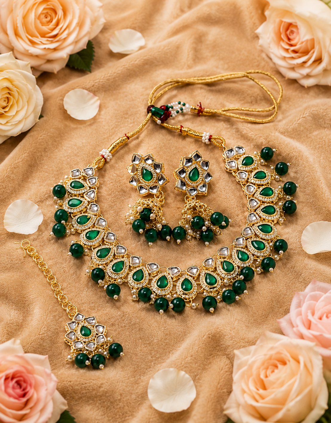 Indian Traditional Necklace set with Earing